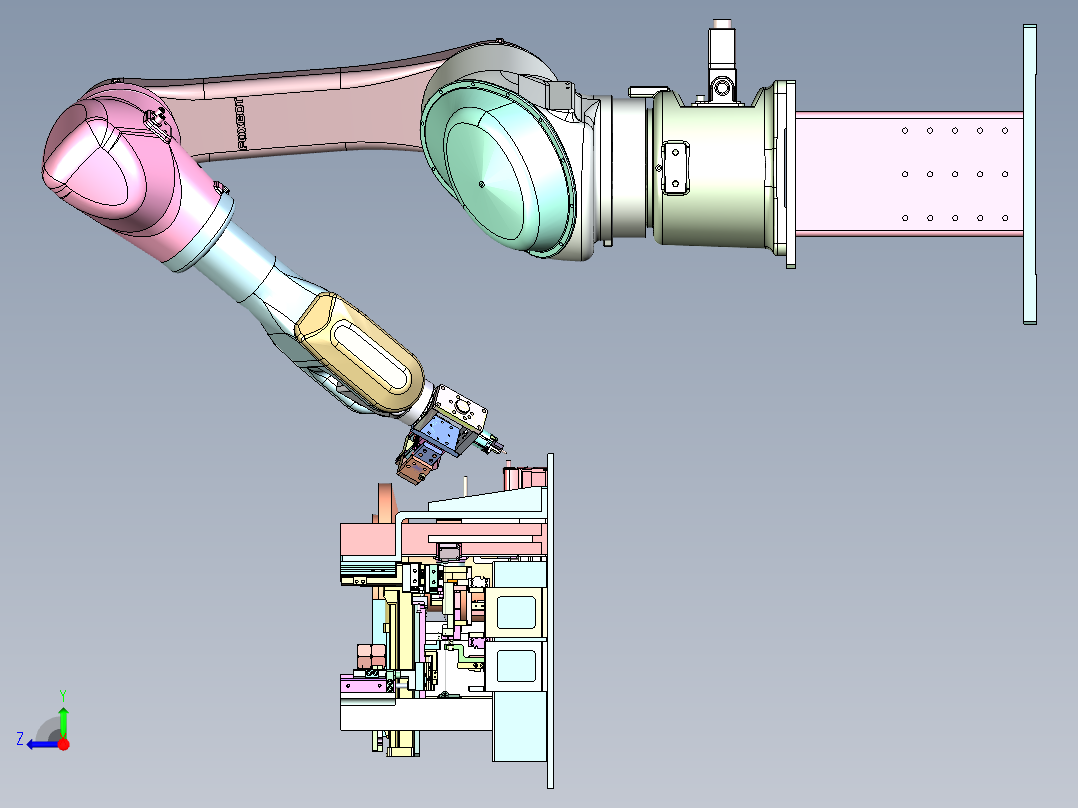 S600 果蔬育苗穴盘播种机右视图