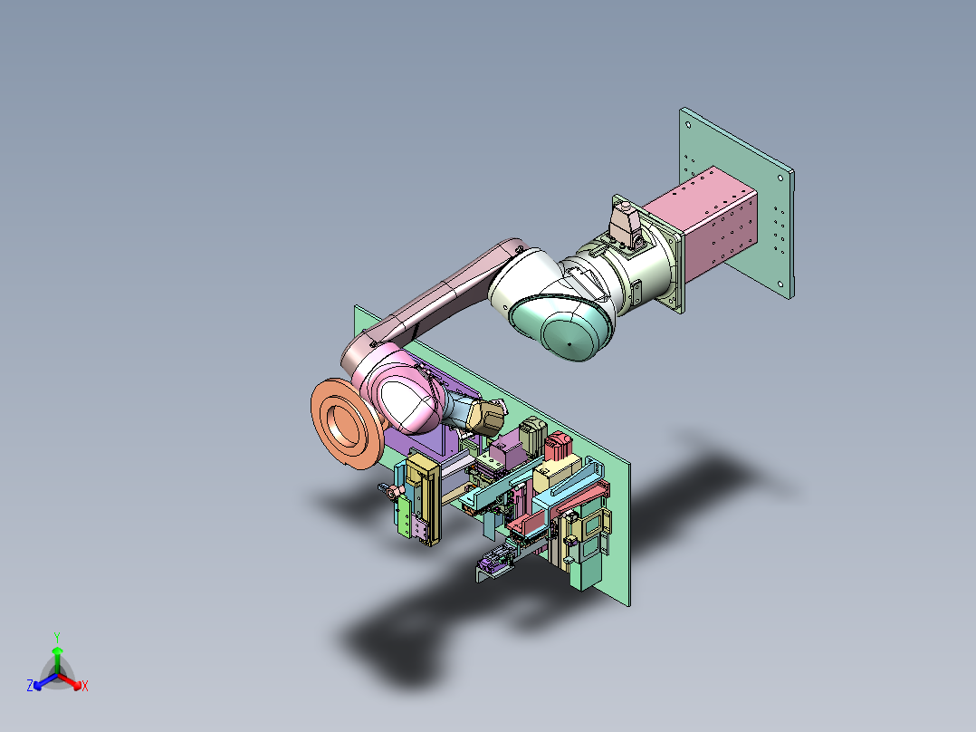 S600 果蔬育苗穴盘播种机正等轴测图