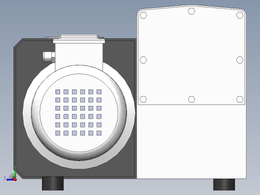 泵、水泵、SV200旋片真空泵(莱宝)右视缩略图