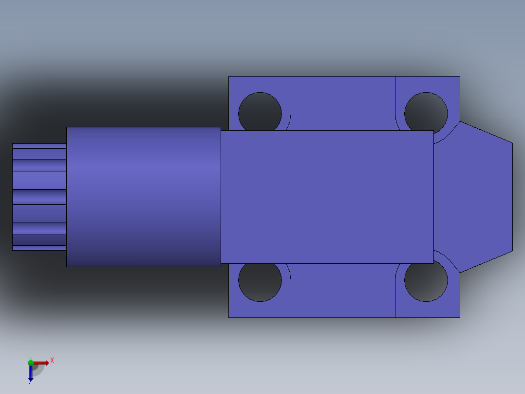 电磁阀DBW10B2-52-200-6EG24N9K4俯视图