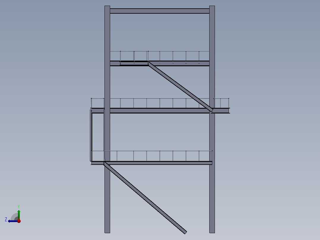 金属加工项目右视图