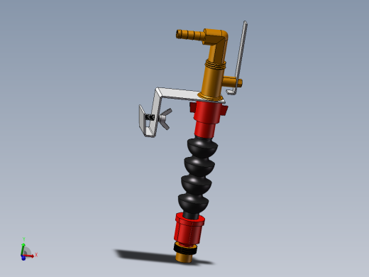 万向竹节管加水嘴