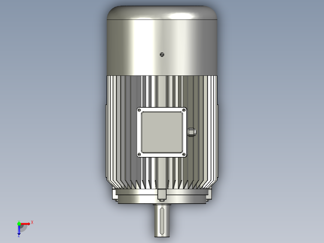 YEJ通用系列B3型电磁交流制动电机YEJ132-4-副本-副本-副本俯视图