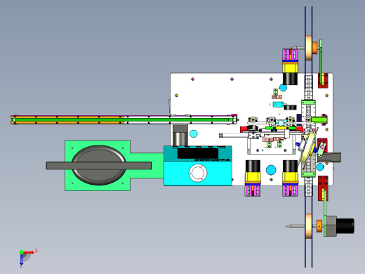 自动检测包装一体机俯视缩略图