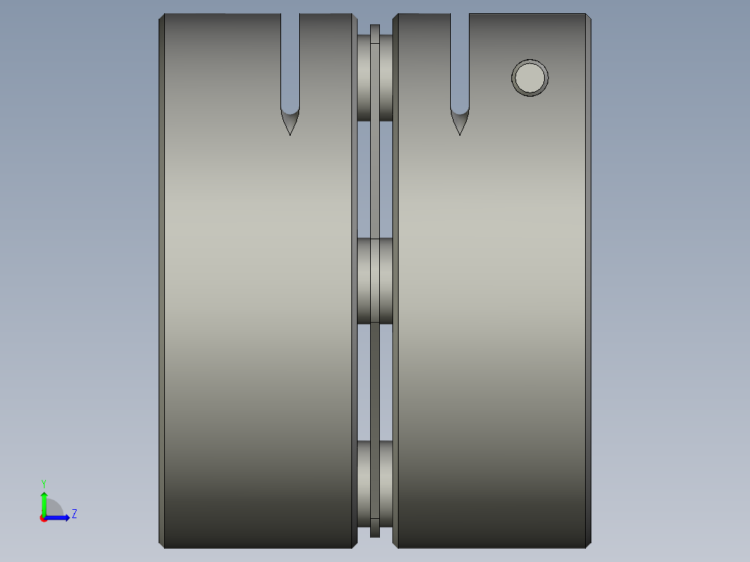 SFC-025SA2-10B-14BH左视图