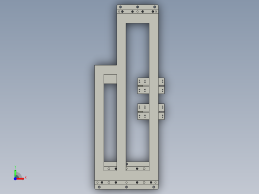 步伐机龙门架前视缩略图