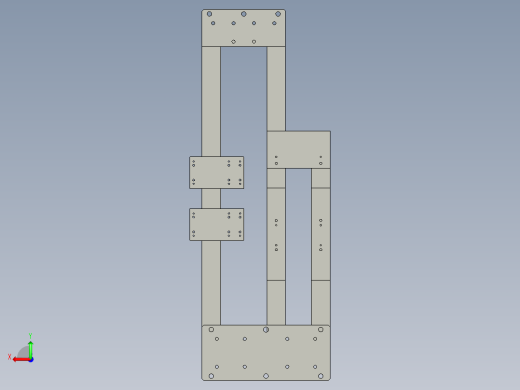 步伐机龙门架后视缩略图