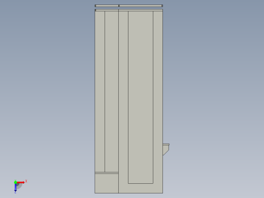 步伐机龙门架俯视缩略图