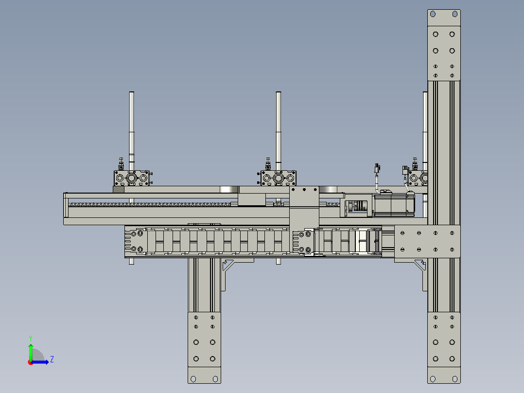 TYKH-02-01-移载机构左视图