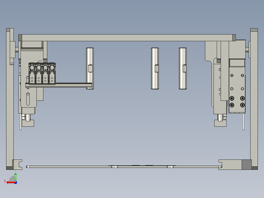 BPM-D846D847三冲二轨下料后视图