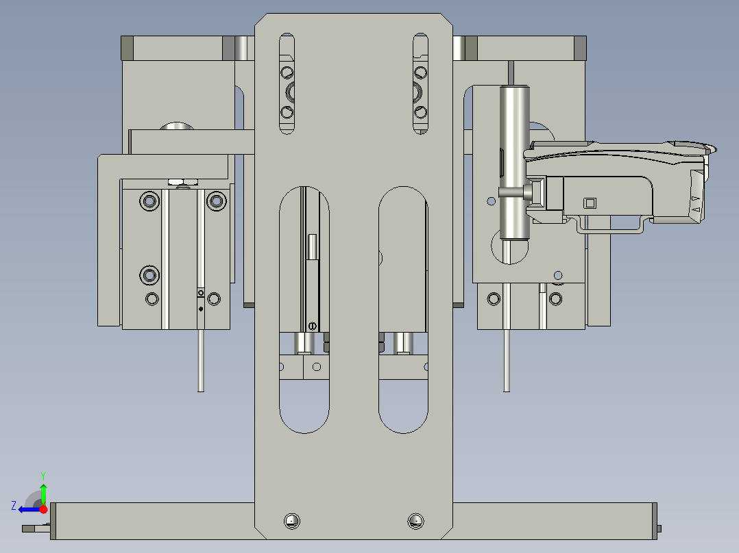 BPM-D846D847三冲二轨下料右视图