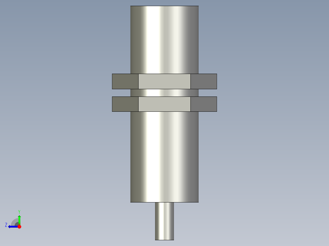 防爆接近开关FA5-M18-Y右视图