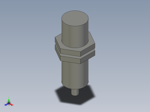 防爆接近开关FA5-M18-Y正等轴测缩略图