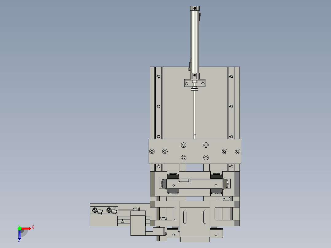 彈夾上料组合件2俯视图