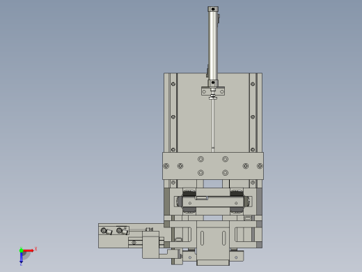 彈夾上料组合件2俯视缩略图