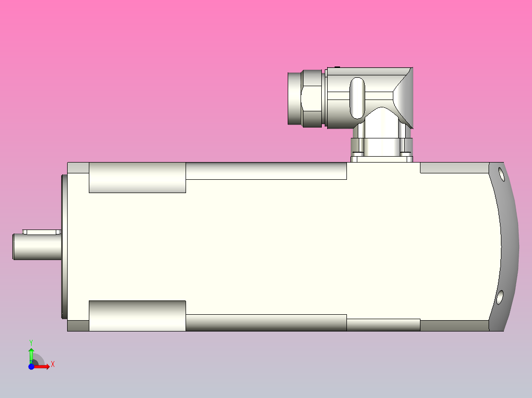 FESTO伺服马达EMMS-AS-70-MK-LS-RRB-S1前视图