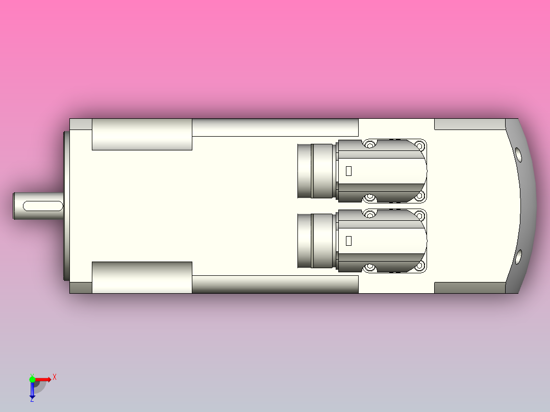 FESTO伺服马达EMMS-AS-70-MK-LS-RRB-S1俯视图