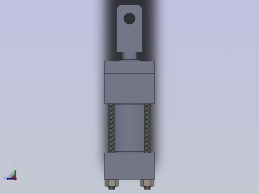前装式液压缸右视缩略图