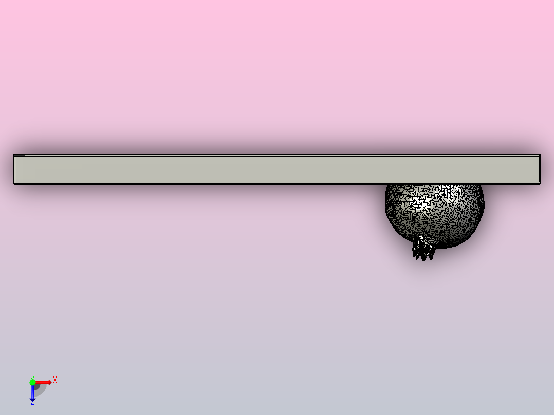 16_Pomegranade01_4K水果蔬菜面包坚果俯视图