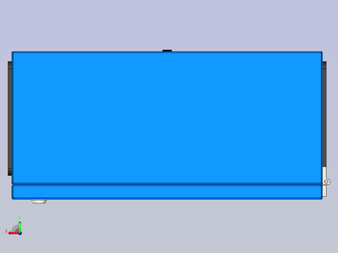 口罩售卖机后视图