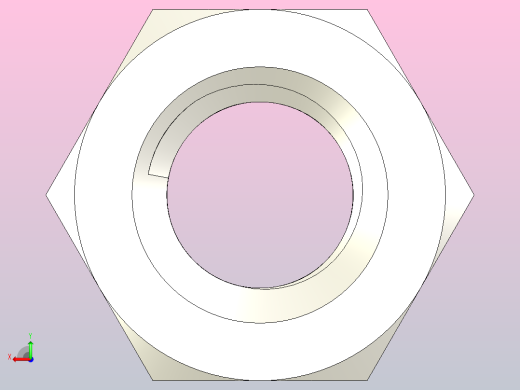 DIN_EN_ISO_4032_Hexagon_Nut_6.ipt六角螺母后视缩略图