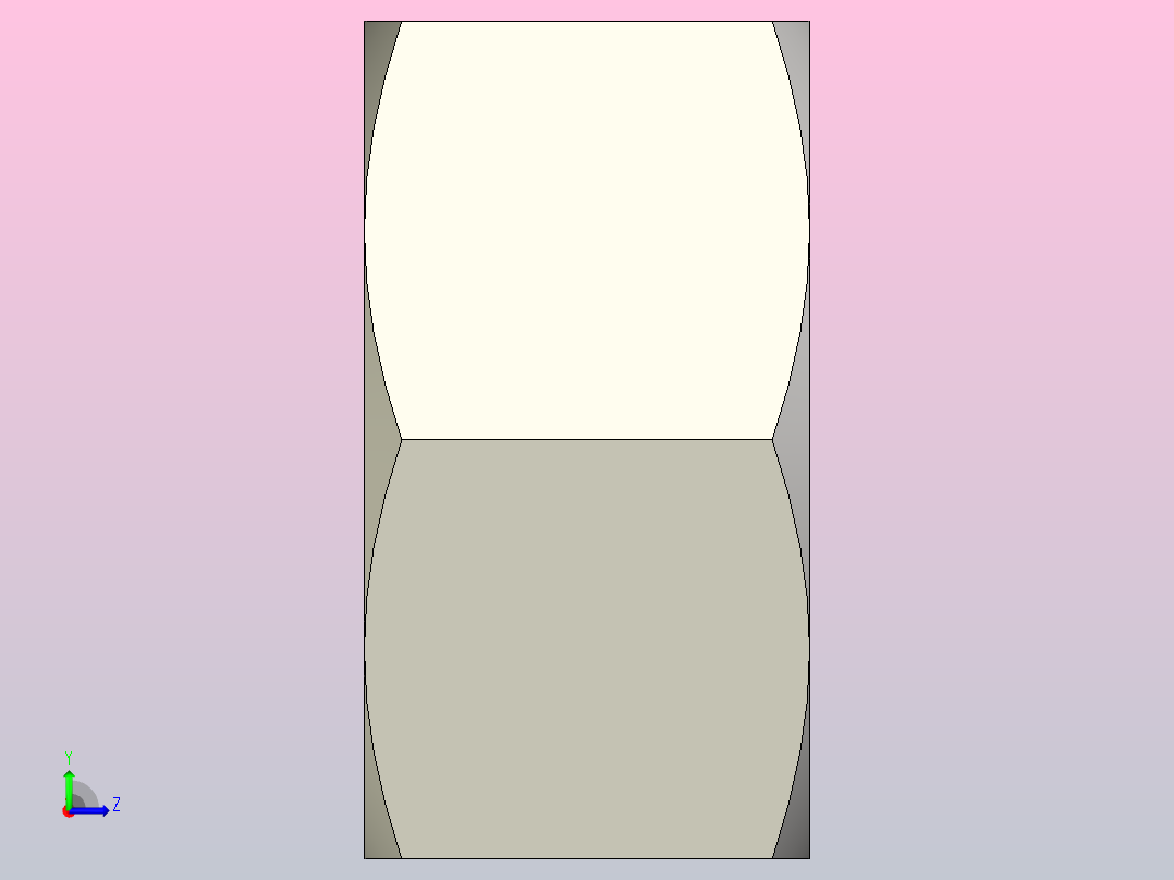 DIN_EN_ISO_4032_Hexagon_Nut_6.ipt六角螺母左视图