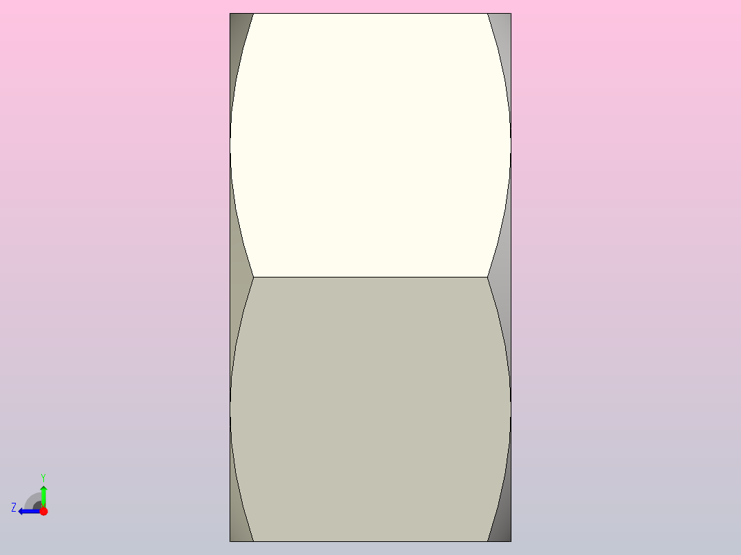 DIN_EN_ISO_4032_Hexagon_Nut_6.ipt六角螺母右视图