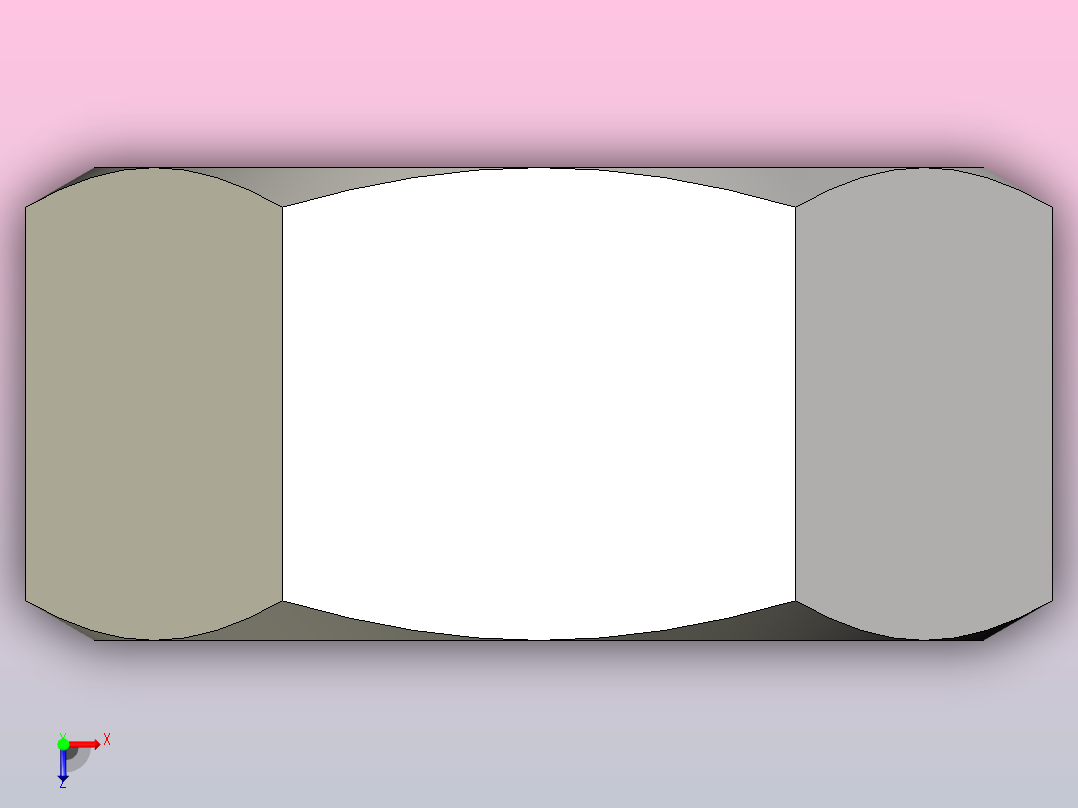 DIN_EN_ISO_4032_Hexagon_Nut_6.ipt六角螺母俯视图