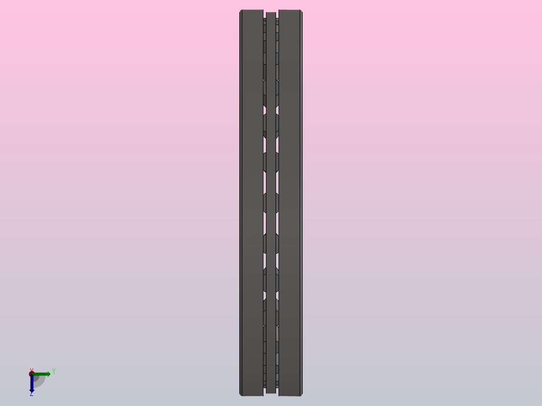 单向推力圆锥滚子轴承_91124左视图