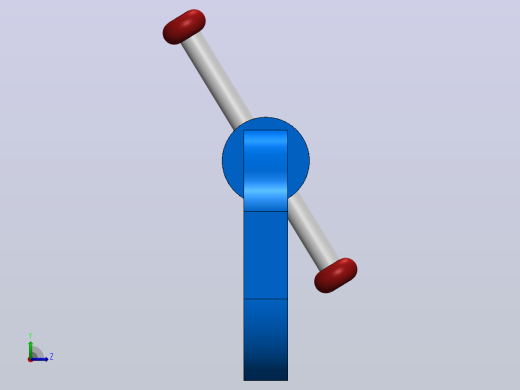c形夹钳设计左视缩略图