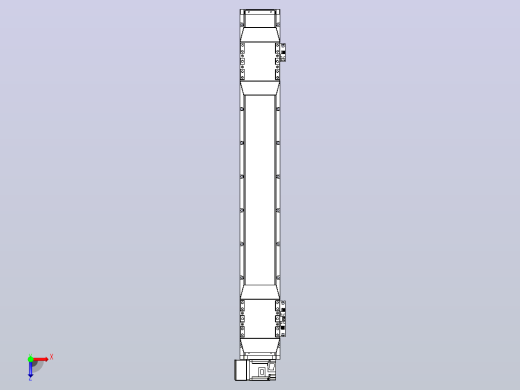 皮带直线轴双滑块型TPA-GCBS-120-P70-L275-LU-M20-N3俯视缩略图