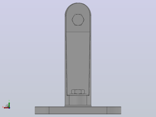 MWP户外三片矩形母线固定金具(立放式)[MWL-304]后视缩略图