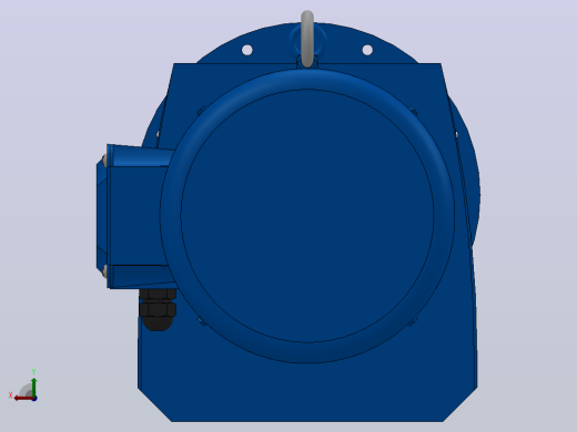 RF147法兰轴伸式安装斜齿轮减速机RF147-Y45-4P-225M-M1-0°-Φ550后视缩略图