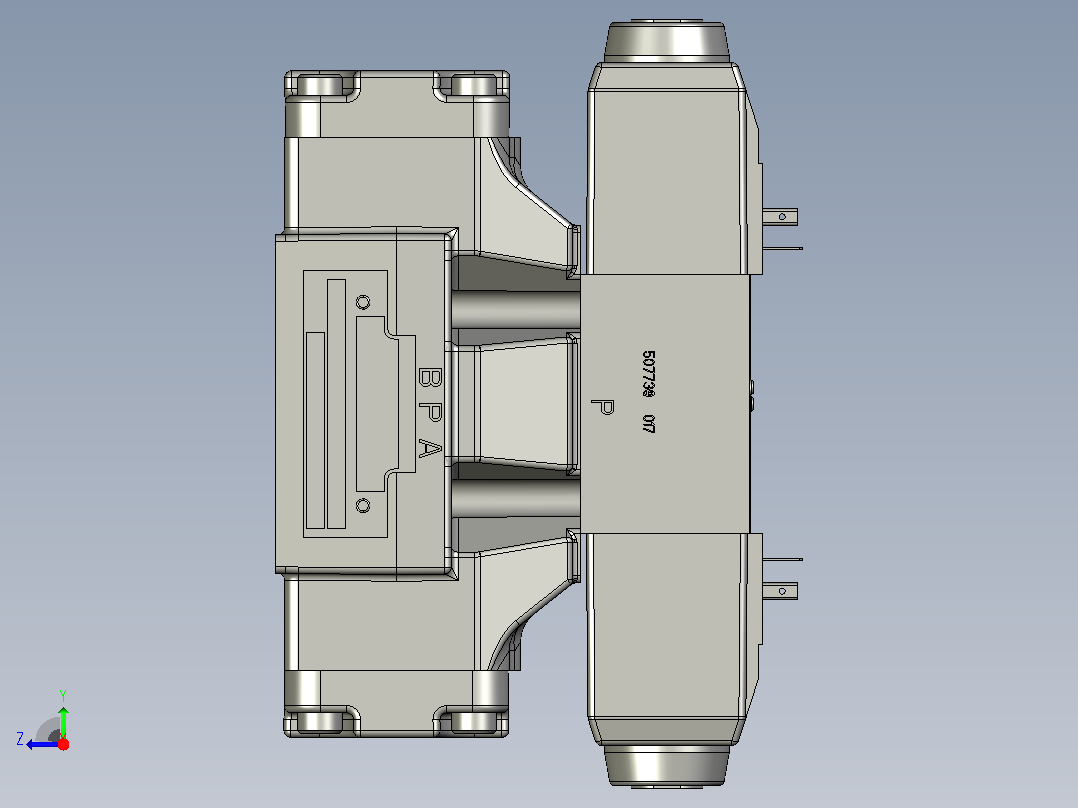 伊顿液压元件DG5V-5-C-M-U-10-DC-ROCK右视图