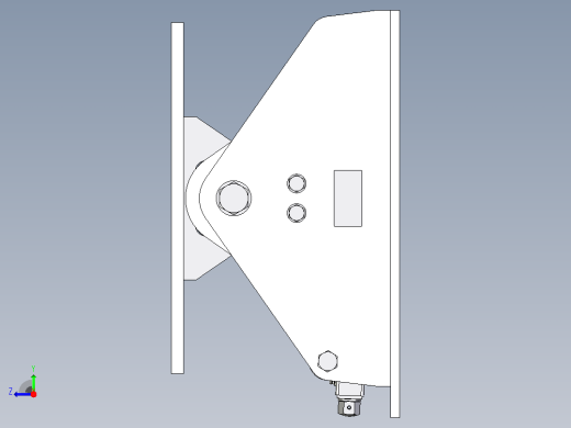 颚式破碎机 jaw-crusher-britador-de-模型格式为 stp右视缩略图