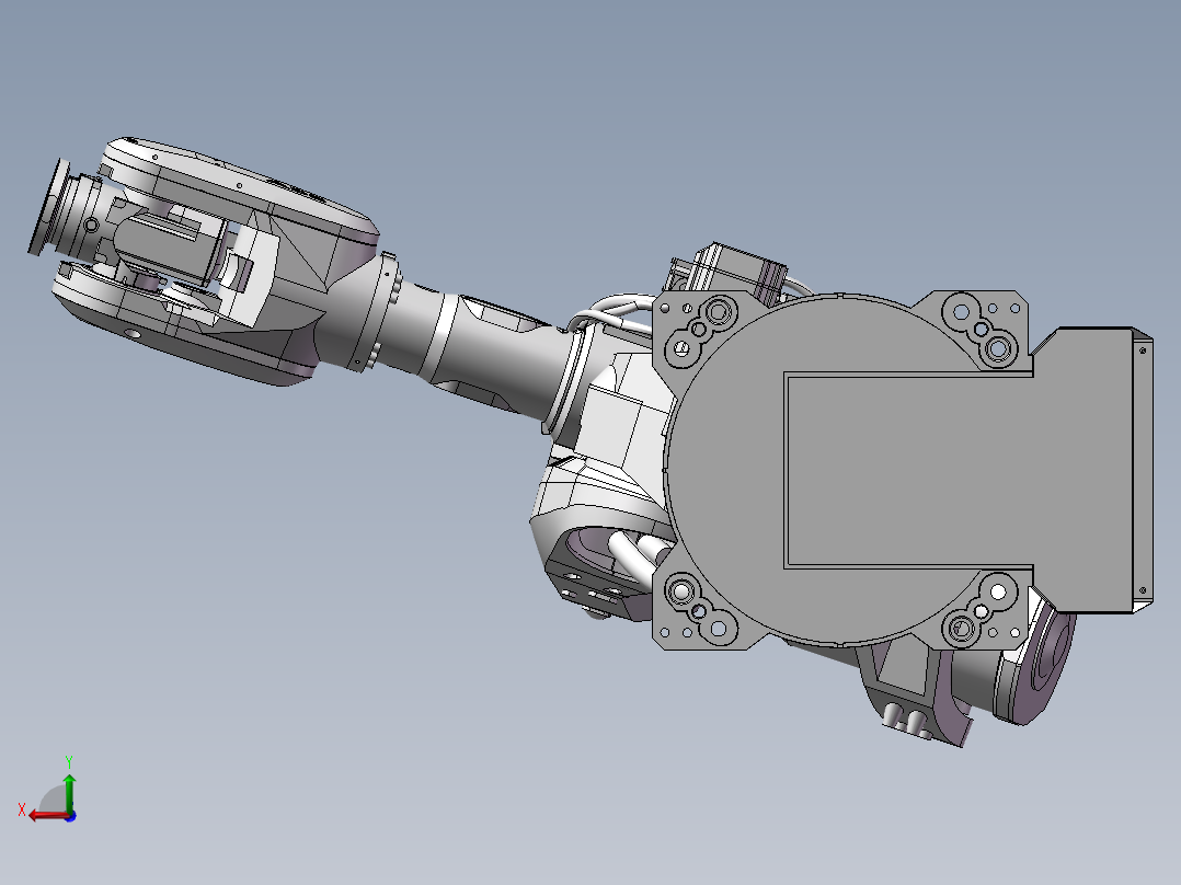 ABB IRB 6700 200 260后视图