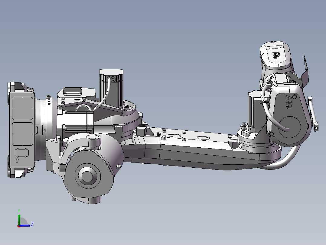 ABB IRB 6700 200 260左视图