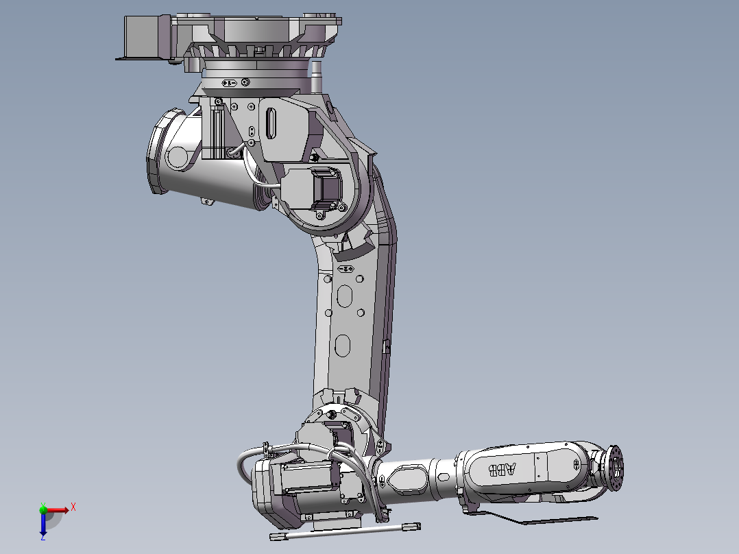 ABB IRB 6700 200 260俯视图