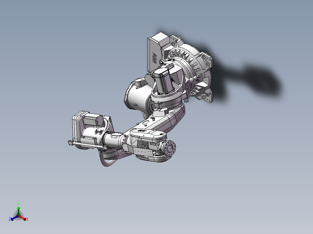 ABB IRB 6700 200 260正等轴测图