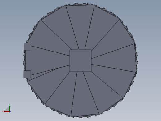 Thang Xoan螺旋楼梯简易模型3D图纸 Solidworks设计后视缩略图