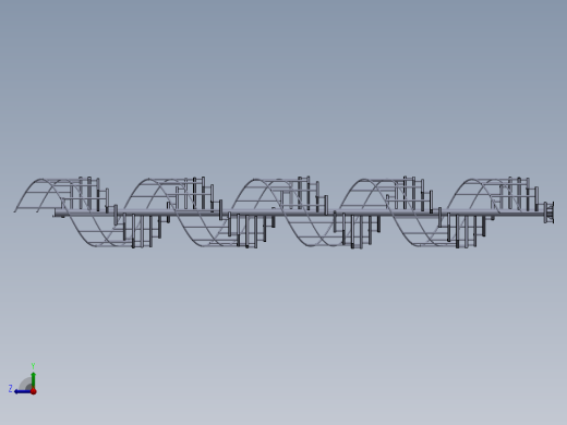 Thang Xoan螺旋楼梯简易模型3D图纸 Solidworks设计右视缩略图