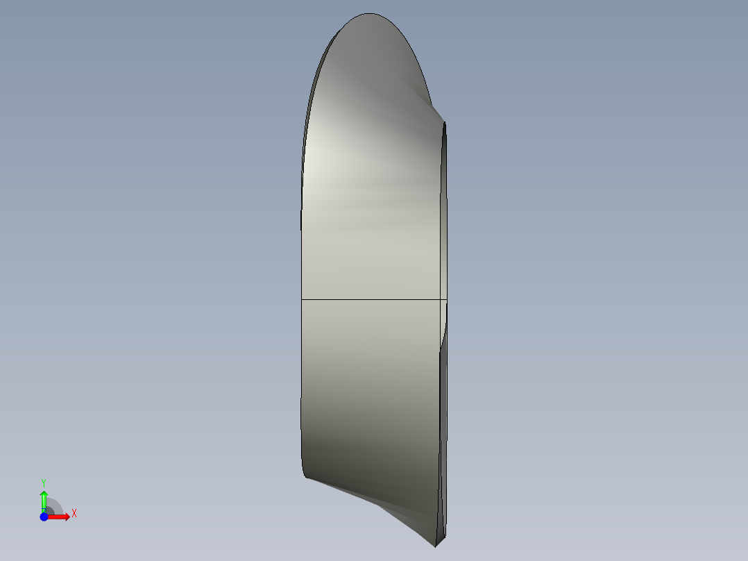 莫比乌斯带前视图