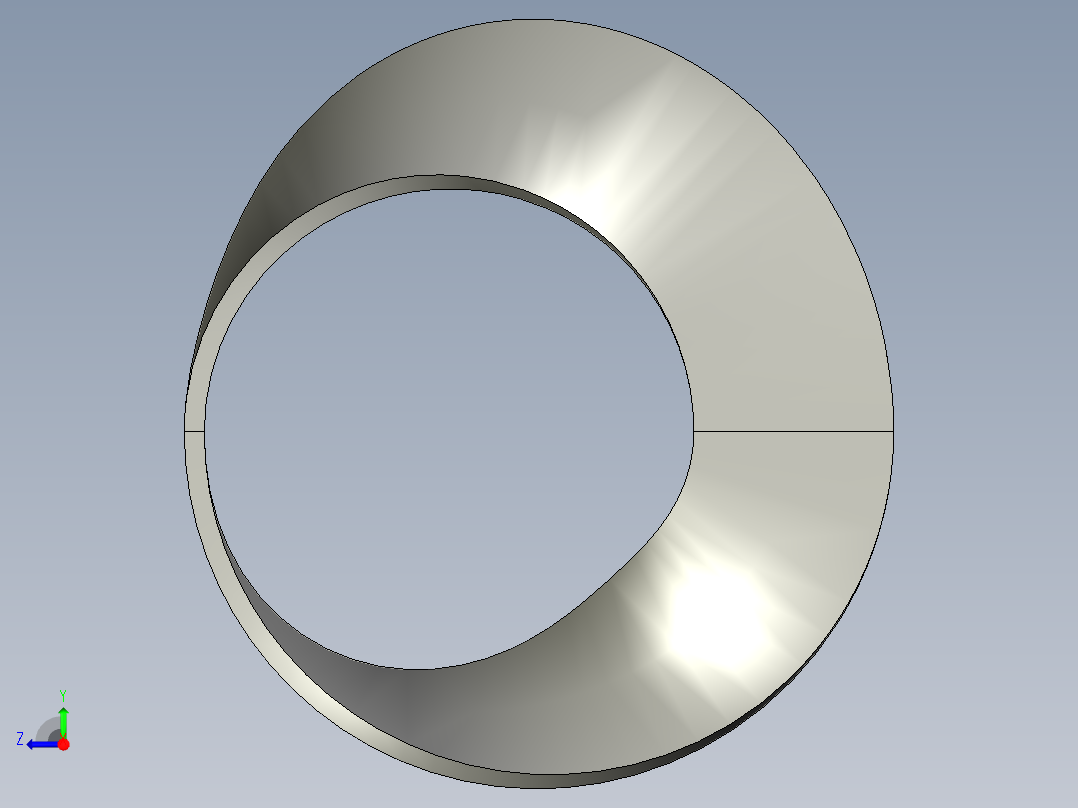 莫比乌斯带右视图