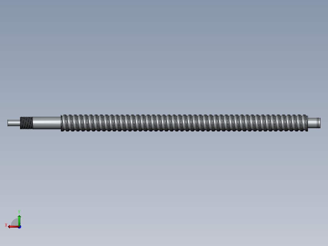 螺丝刀设计模型后视图