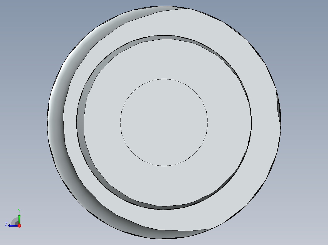 螺丝刀设计模型右视图
