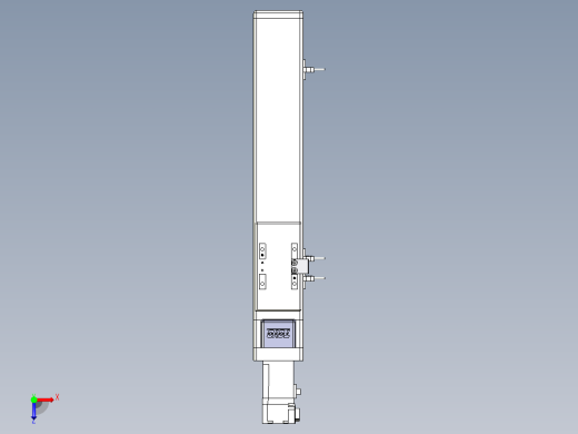 Toyo东佑达直线模组-ETH6M-BC-250-M10俯视缩略图