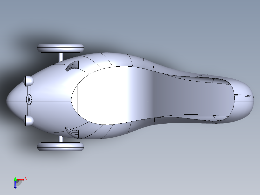 汽车高跟鞋俯视图