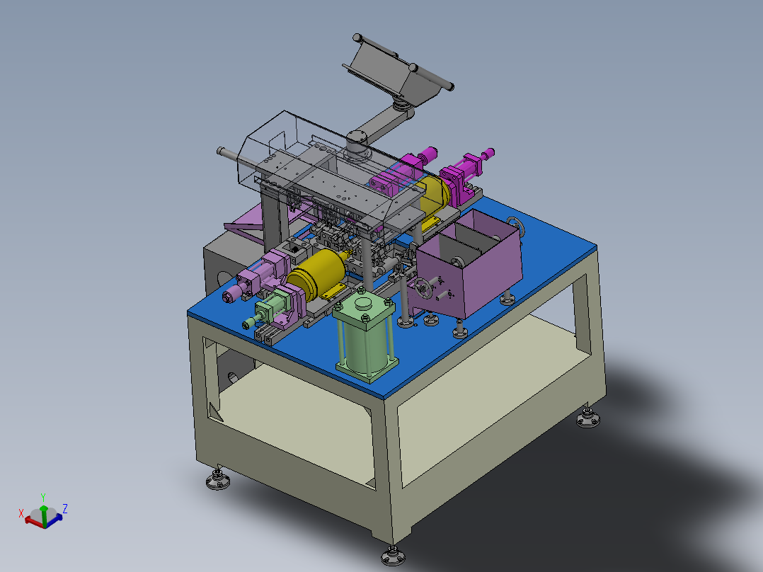 184双头自动管端加工机