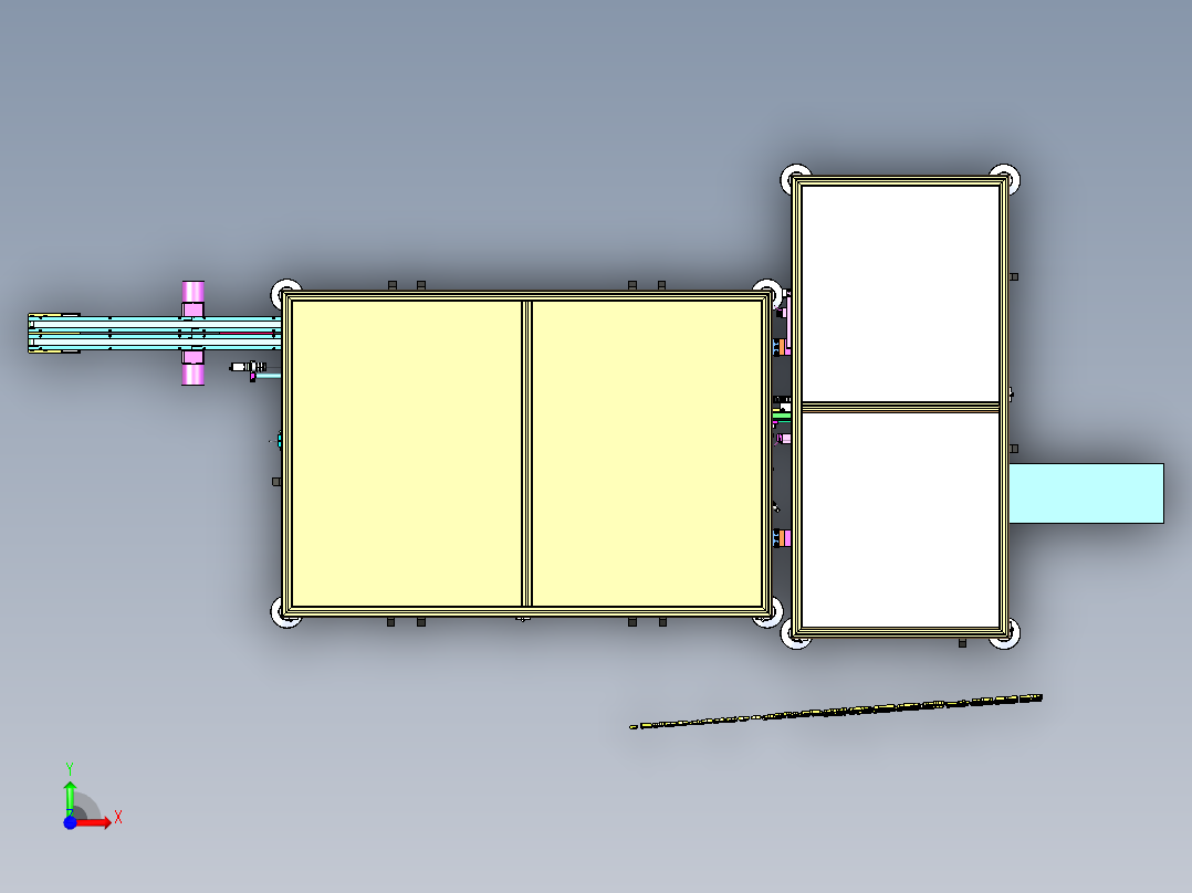 A10_微电机转子抛光入介子防油圈一体机前视图