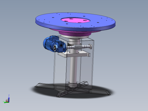 自动转桌带参数蜗轮蜗杆机构不间断829725===100